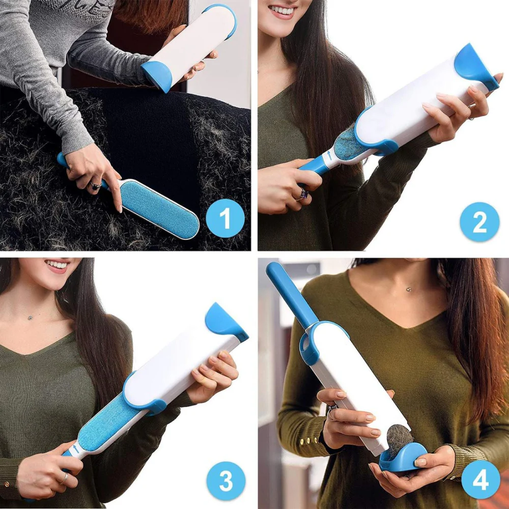 Pet Vogue Lint Remover for Dogs and Cats (Blue/White) - Image 3
