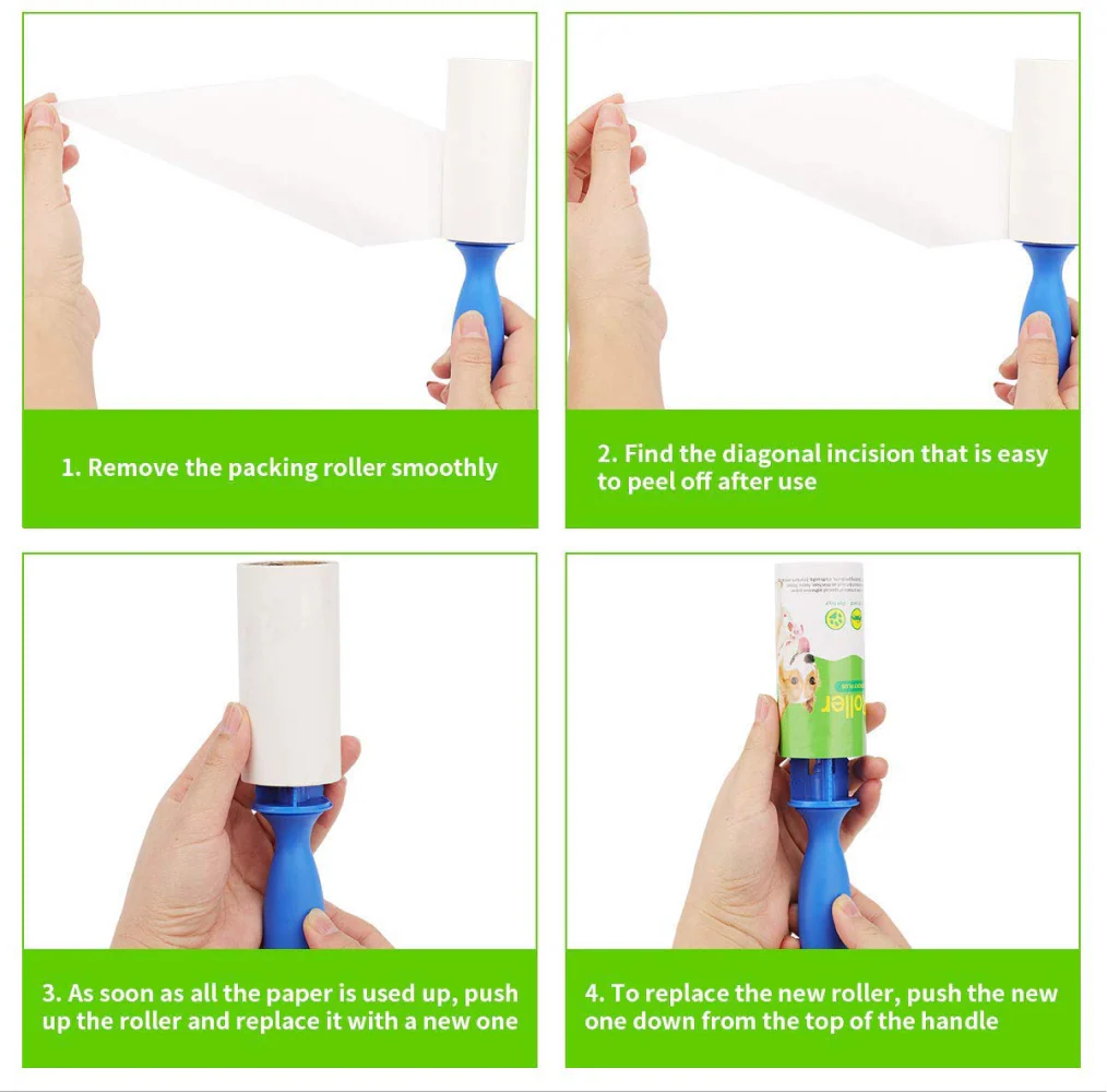 Pet Vogue Lint Roller for Dogs and Cats - Image 2