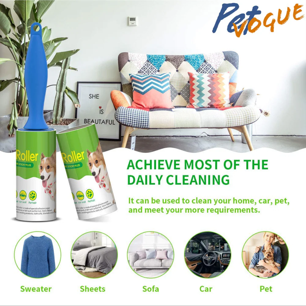 Pet Vogue Lint Roller for Dogs and Cats - Image 4
