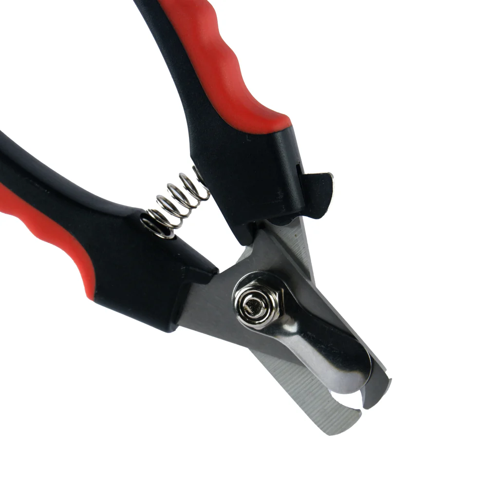 Pet Vogue Nail Clipper for Dogs and Cats (Black/Red) - Image 3