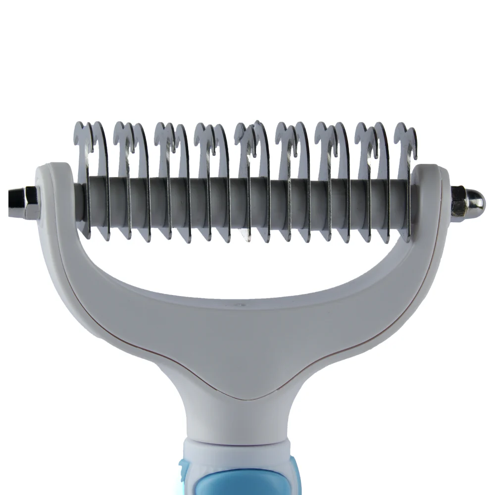 Pet Vogue Rake Comb for Dogs and Cats (3.75x7.3x1in) - Image 3