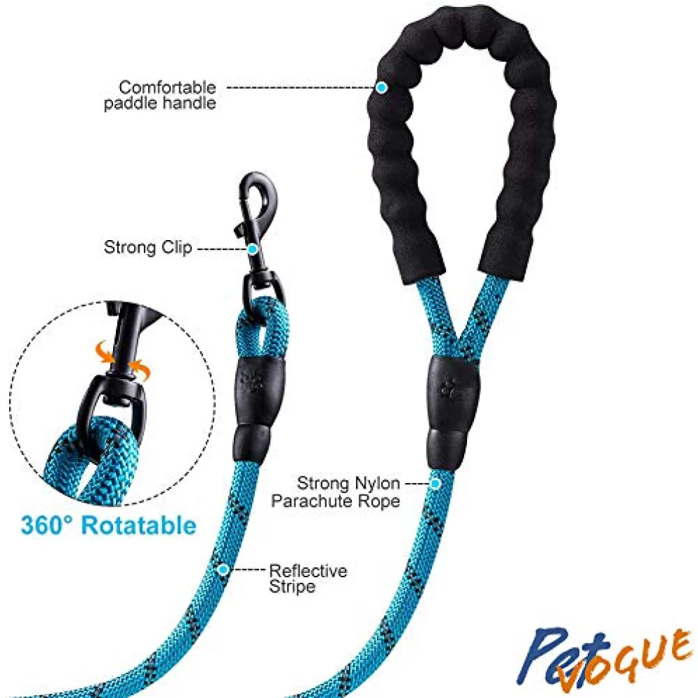 Pet Vogue Rope Leash for Dogs (Blue) - Image 3