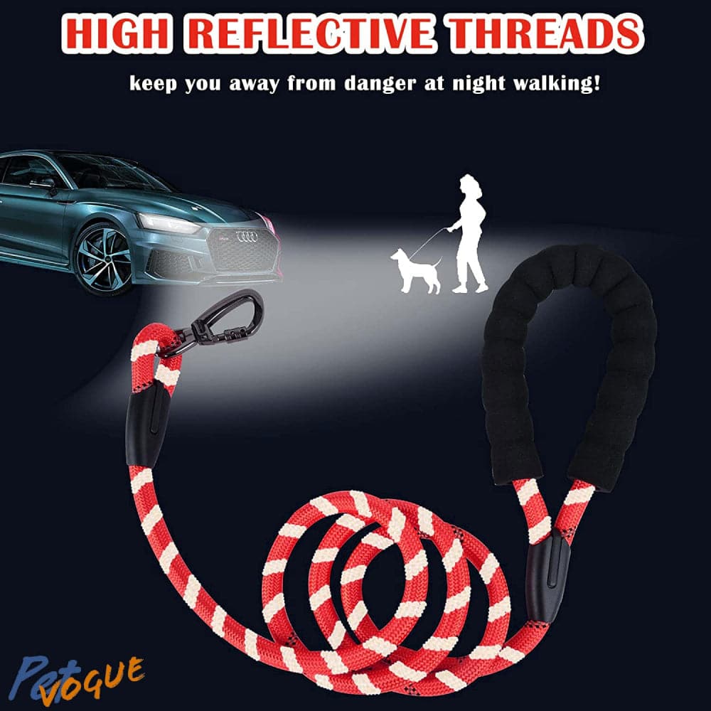 Pet Vogue Rope Leash for Dogs (Red) - Image 4