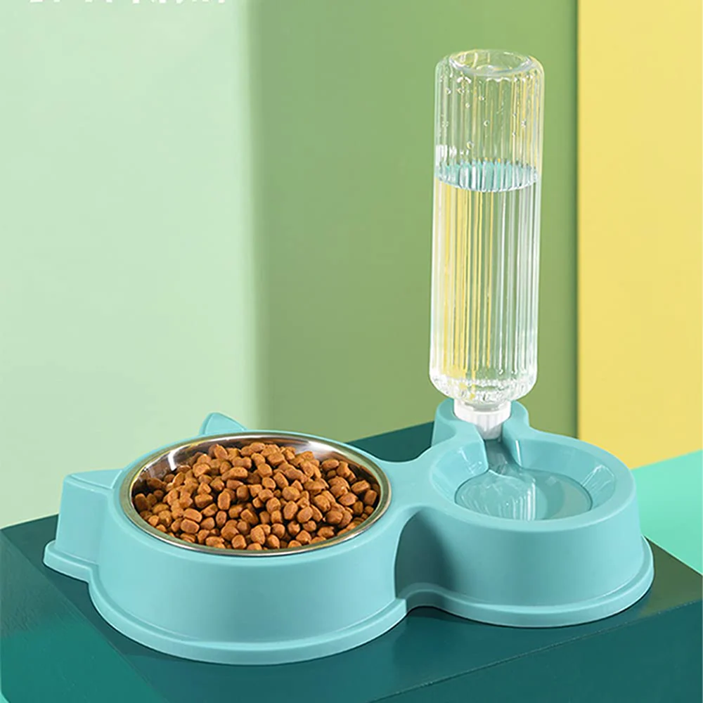 Pet Vogue Slow Feeder No Spill Drinking Water Bowl for Dogs and Cats (Green) - Image 3