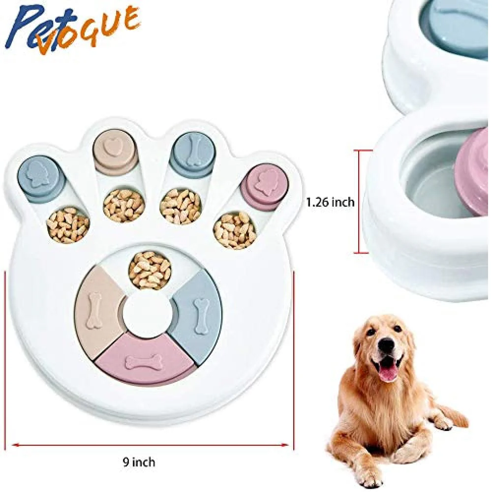 Pet Vogue Slow Feeder Paw Shaped Toy for Dogs and Cats (Green) - Image 4