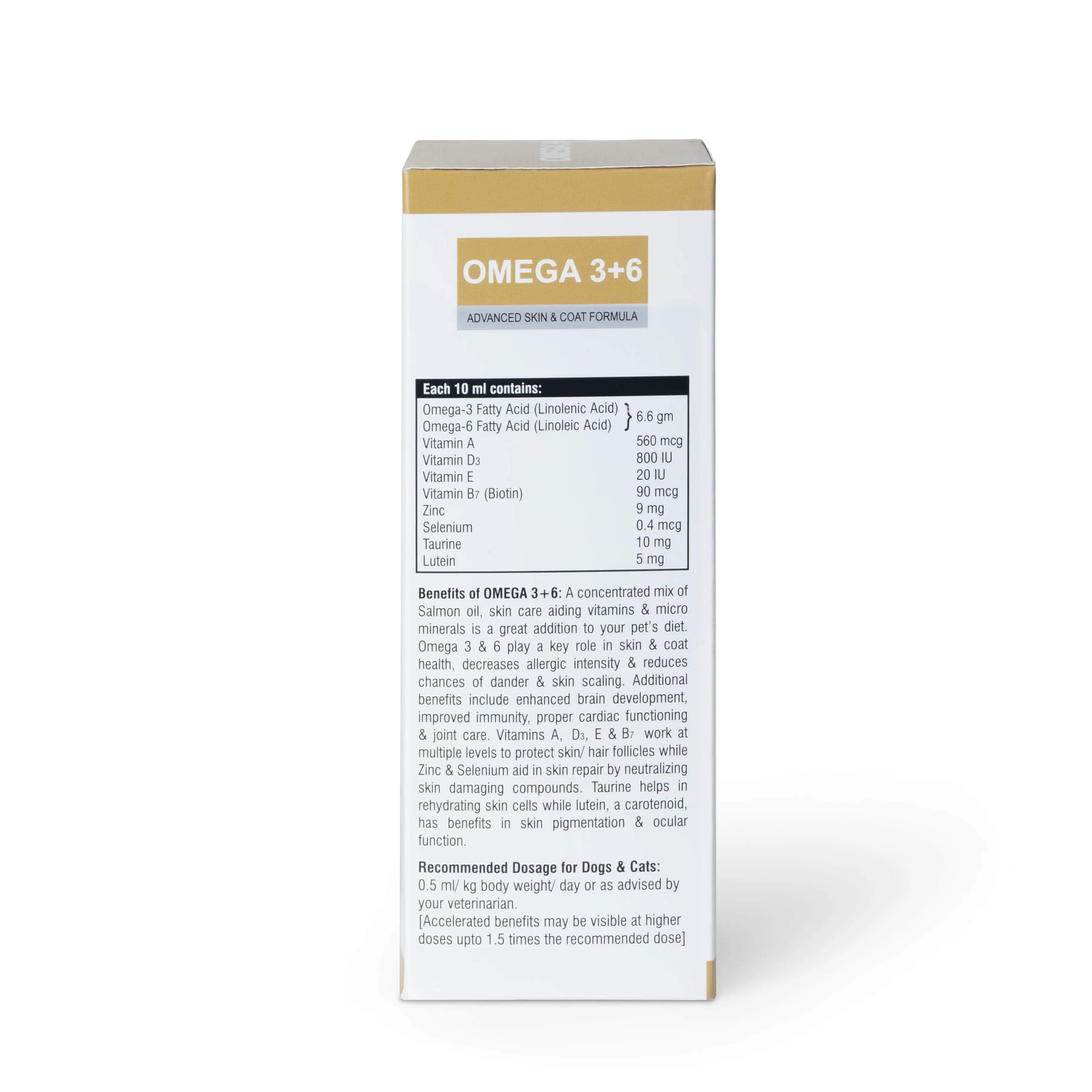 Pet360 Omega 3+6 Itch & Allergy Control Salmon Fish Oil for Dogs & Cats - Image 2