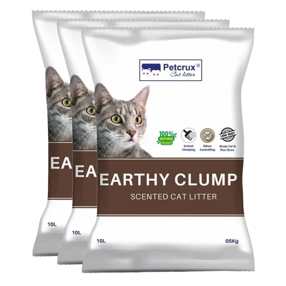 Petcrux Earthy Clump Scented Cat Litter - Image 3