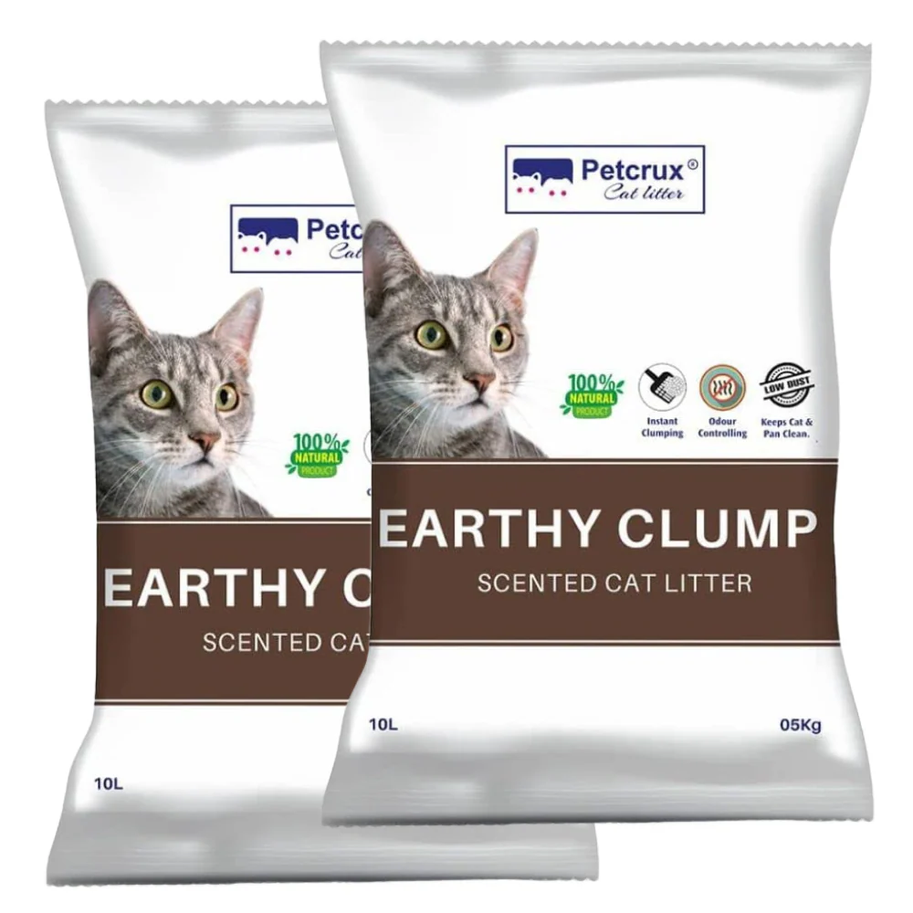 Petcrux Earthy Clump Scented Cat Litter - Image 4