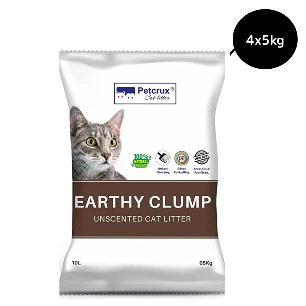 Petcrux Earthy Clump Unscented Cat Litter - Image 5