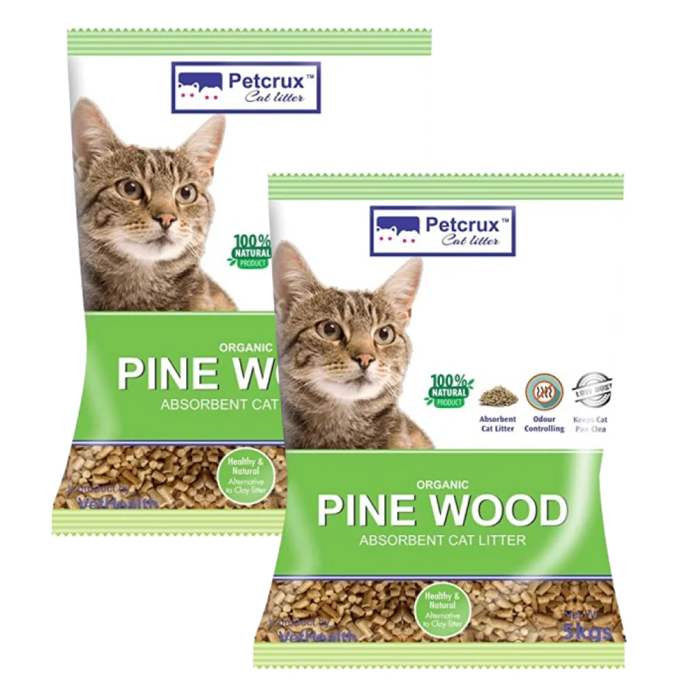 PetCrux Exclusive Organic Pine Wood Scented Cat Litter - Image 6