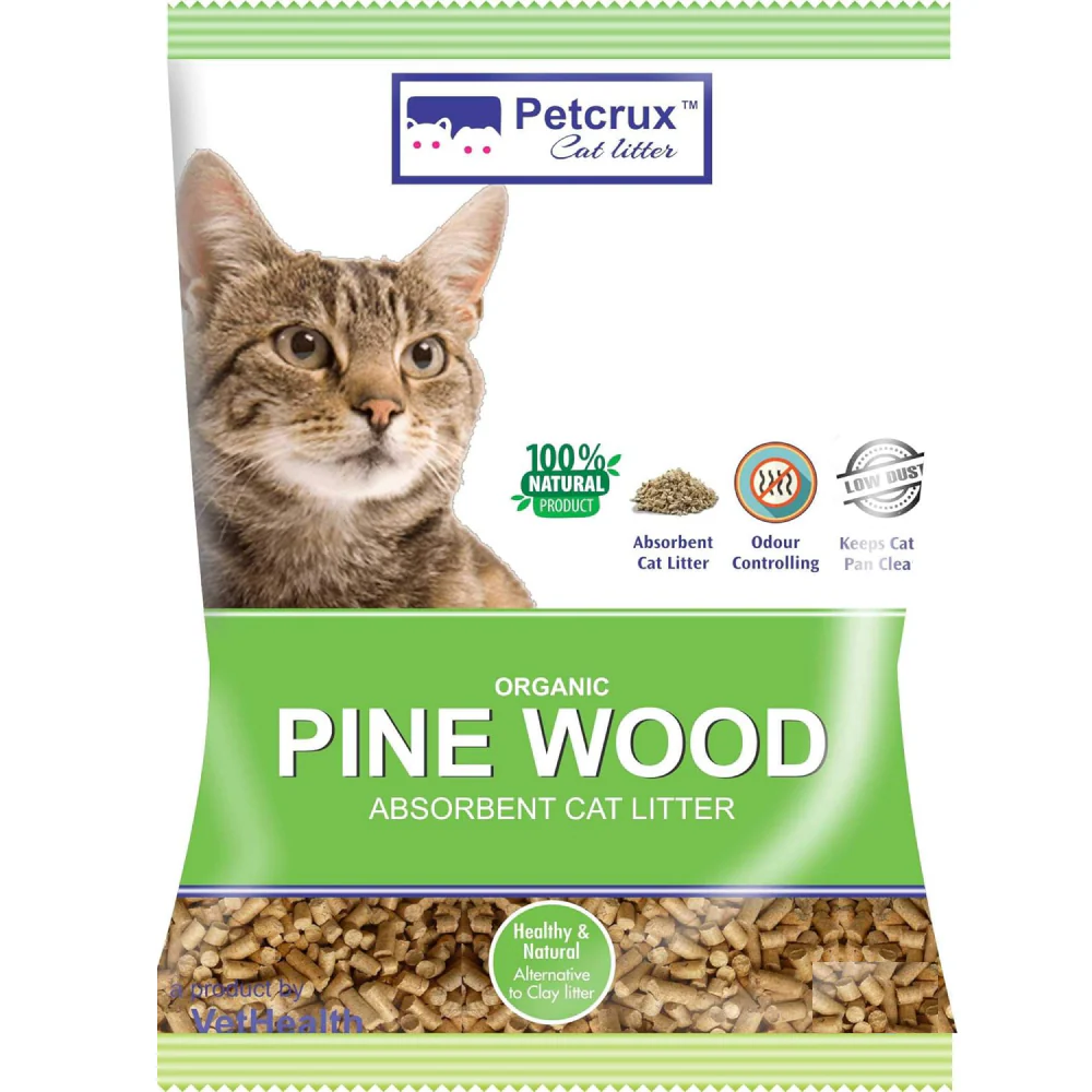 PetCrux Exclusive Organic Pine Wood Scented Cat Litter - Image 7