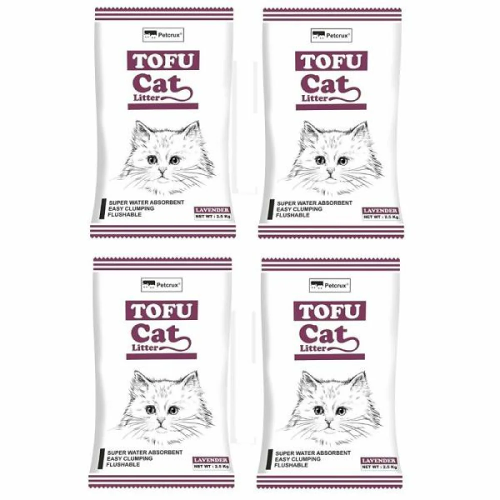Petcrux Exclusive Organic Tofu Lavender Scented Cat Litter - Image 5