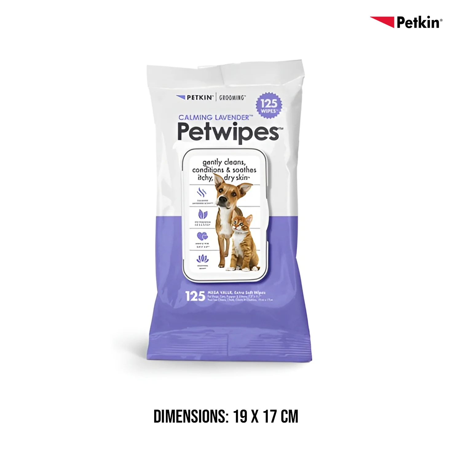 Petkin Calming Lavender Petwipes for Dogs and Cats - Image 7