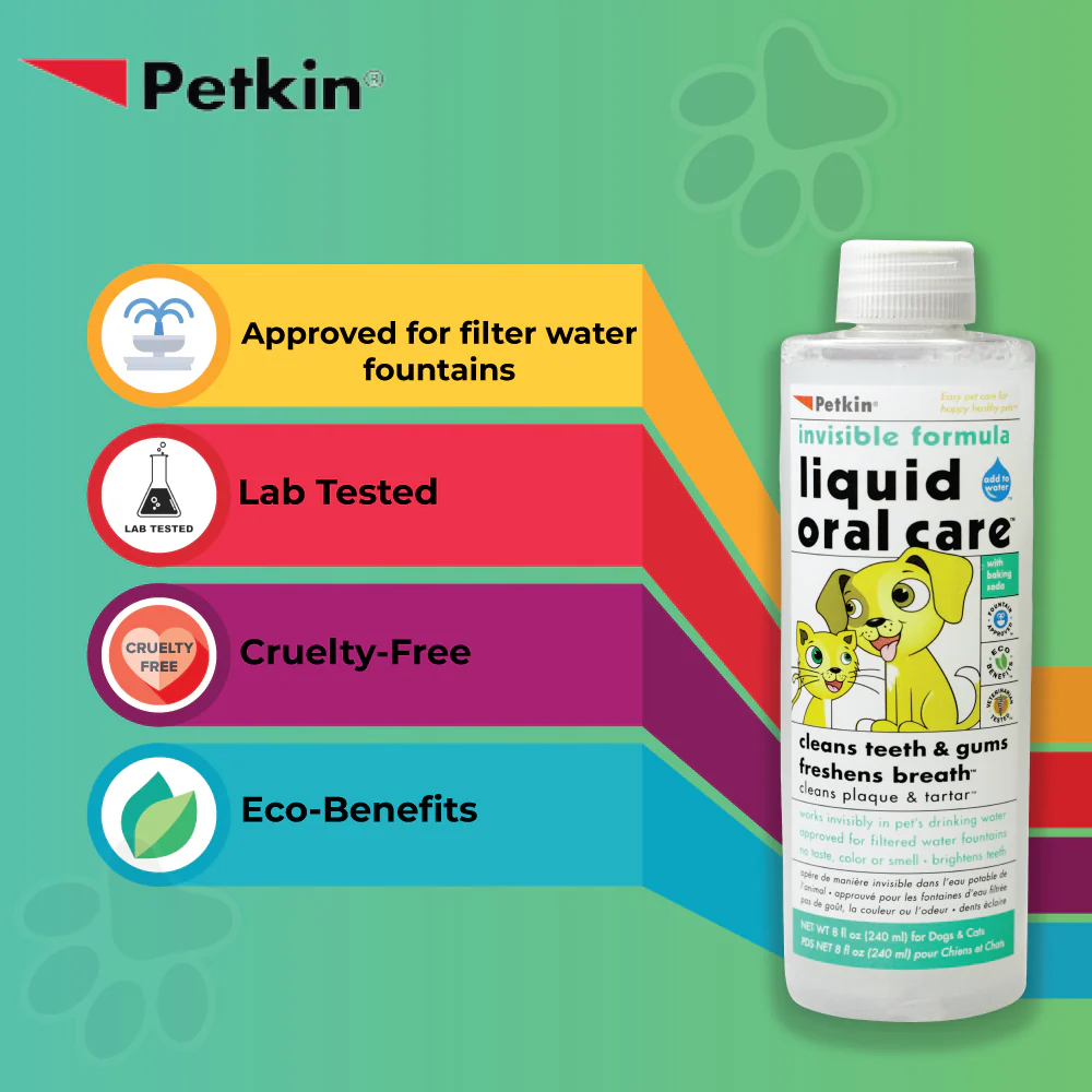 Petkin Liquid Oral Care Invisible formula for Pets - Image 3