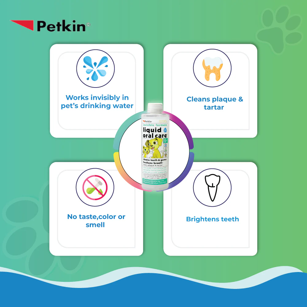 Petkin Liquid Oral Care Invisible formula for Pets - Image 4