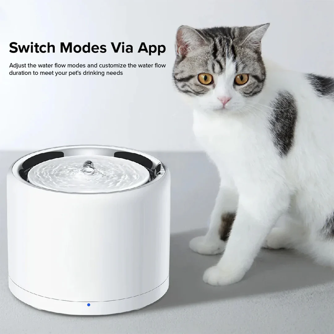 Petkit Eversweet 3 Pro Smart Automatic Water Fountain with Wireless Pump for Cats & Dogs (White) - Image 6
