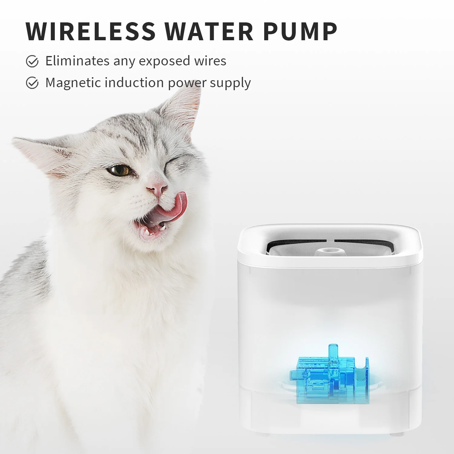 Petkit Eversweet Solo SE Smart Automatic Water Fountain for Cats & Dogs (White) - Image 9