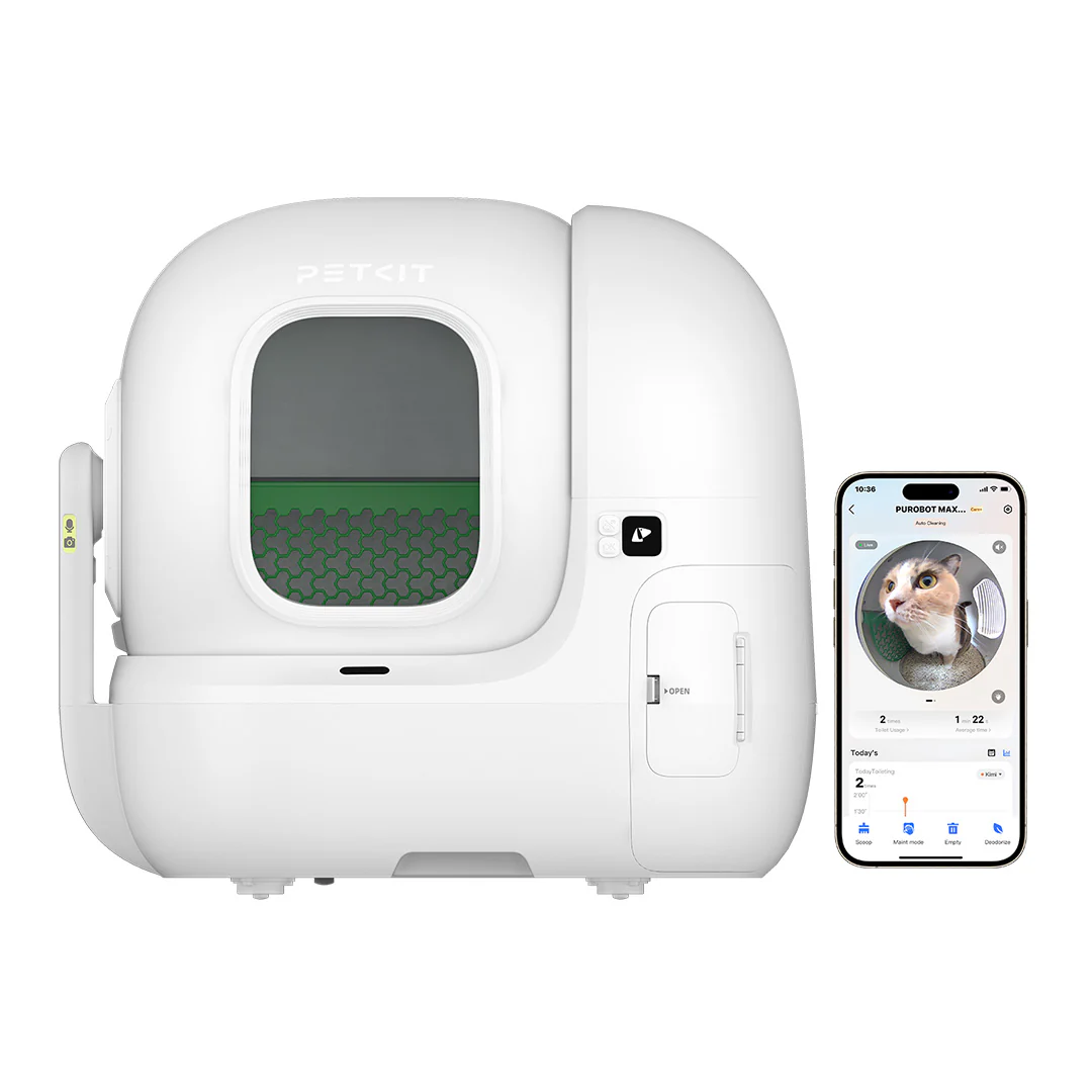 Petkit Purobot Max Pro Automatic Self Cleaning Litter Box for Cats (White) - Image 11
