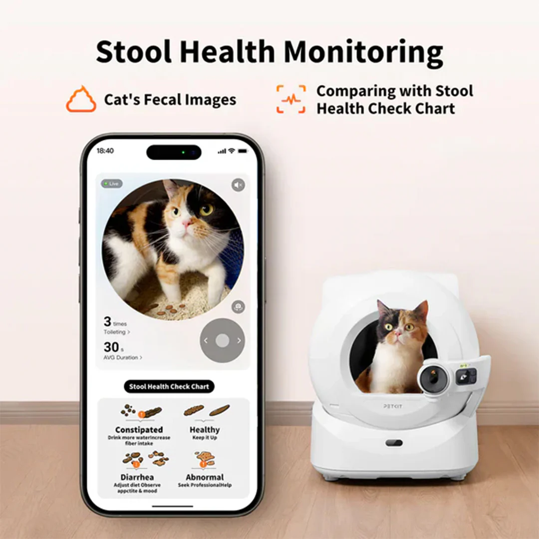 Petkit Purobot Ultra Automatic Self Cleaning Litter Box for Cats (White) - Image 8