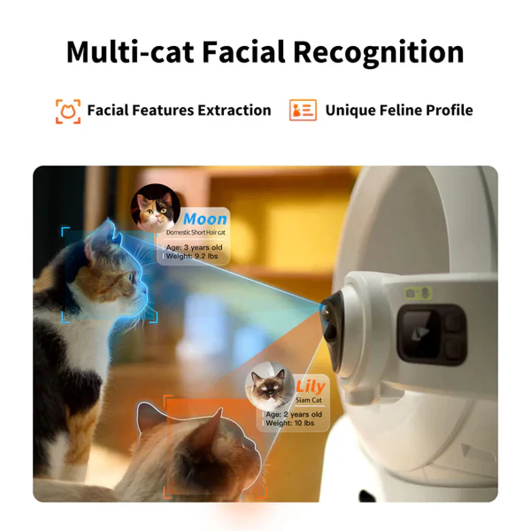 Petkit Purobot Ultra Automatic Self Cleaning Litter Box for Cats (White) - Image 9