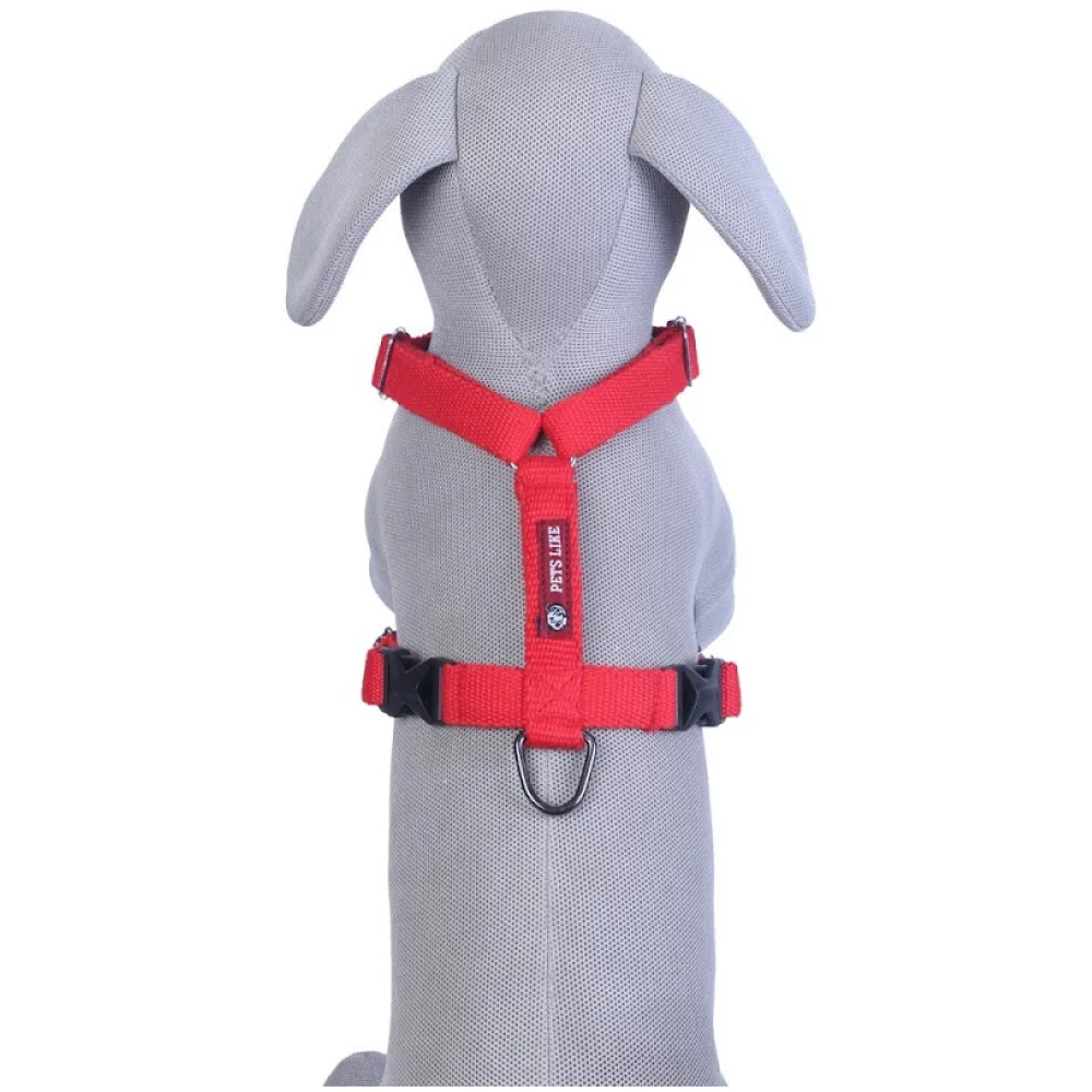 Pets Like Spun Polyester Full Harness for Dogs (Red) - Image 5