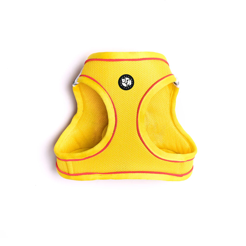 Pets Way Air Mesh Harness for Puppies & Small Dogs (Yellow) - Image 3