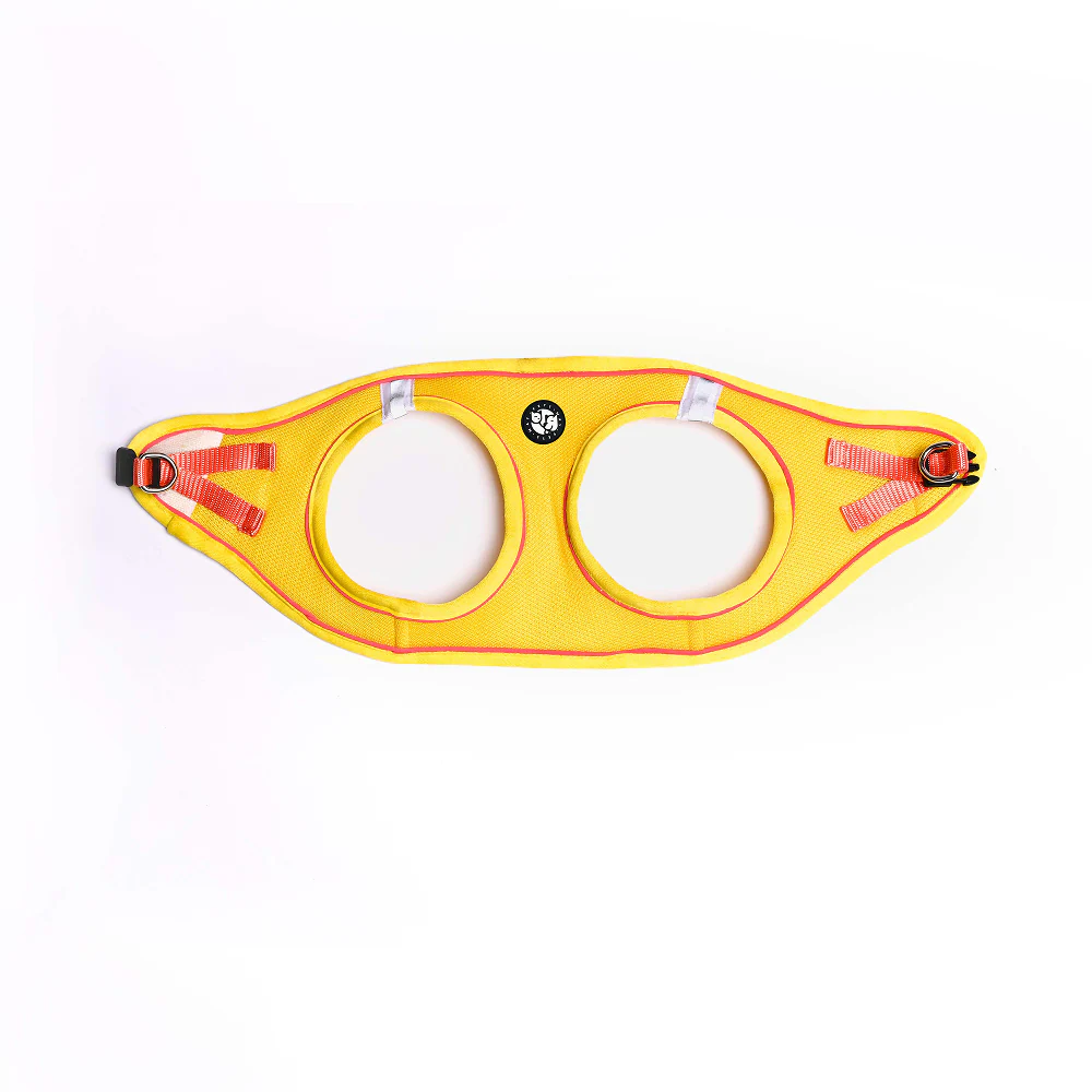 Pets Way Air Mesh Harness for Puppies & Small Dogs (Yellow) - Image 6