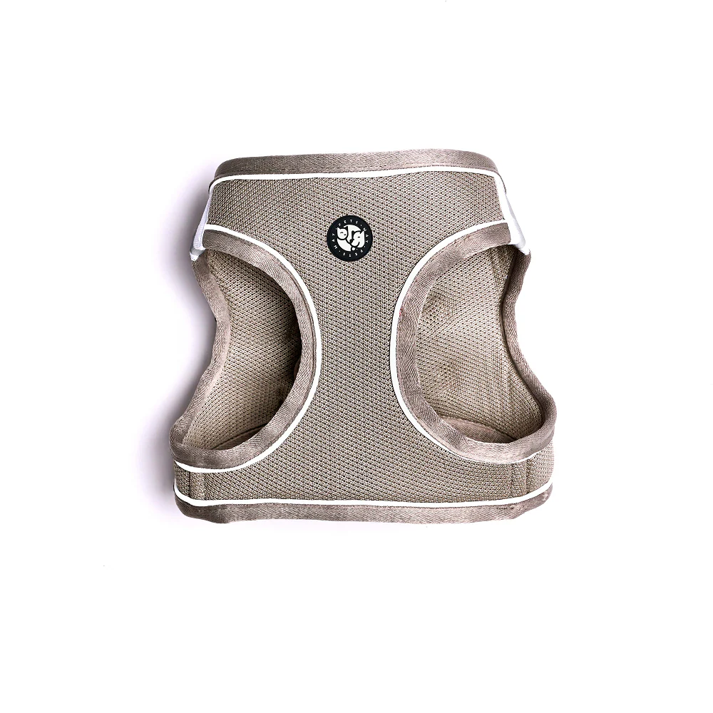 Pets Way Air Mesh Harness for Puppies & Small Dogs (Grey) - Image 3