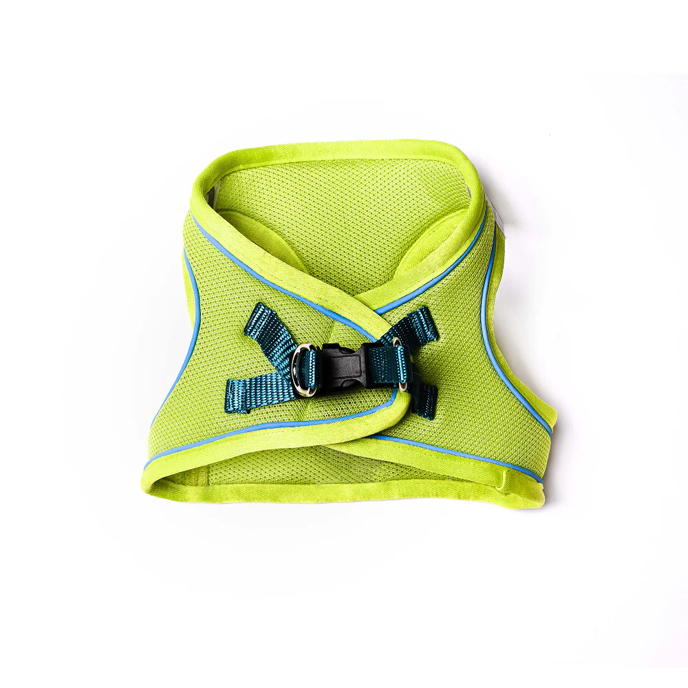 Pets Way Air Mesh Harness for Puppies & Small Dogs (Neon) - Image 4
