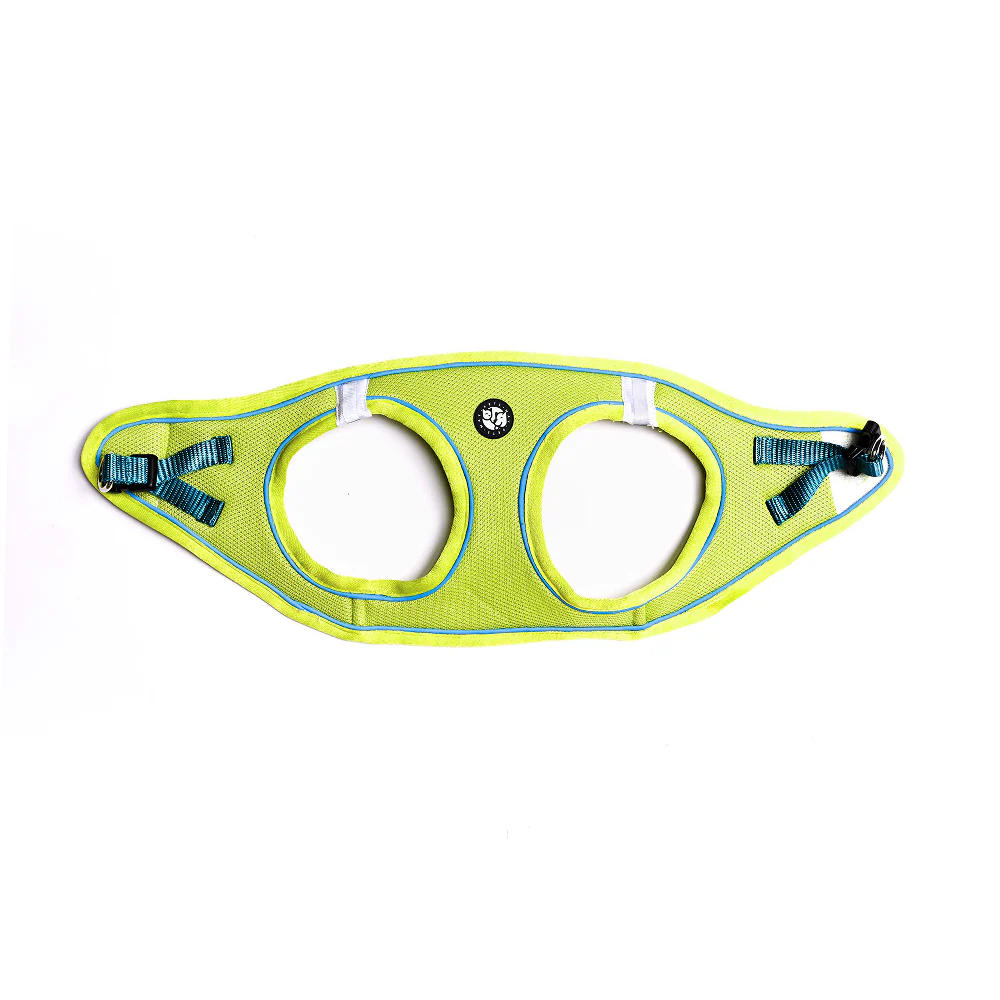 Pets Way Air Mesh Harness for Puppies & Small Dogs (Neon) - Image 5