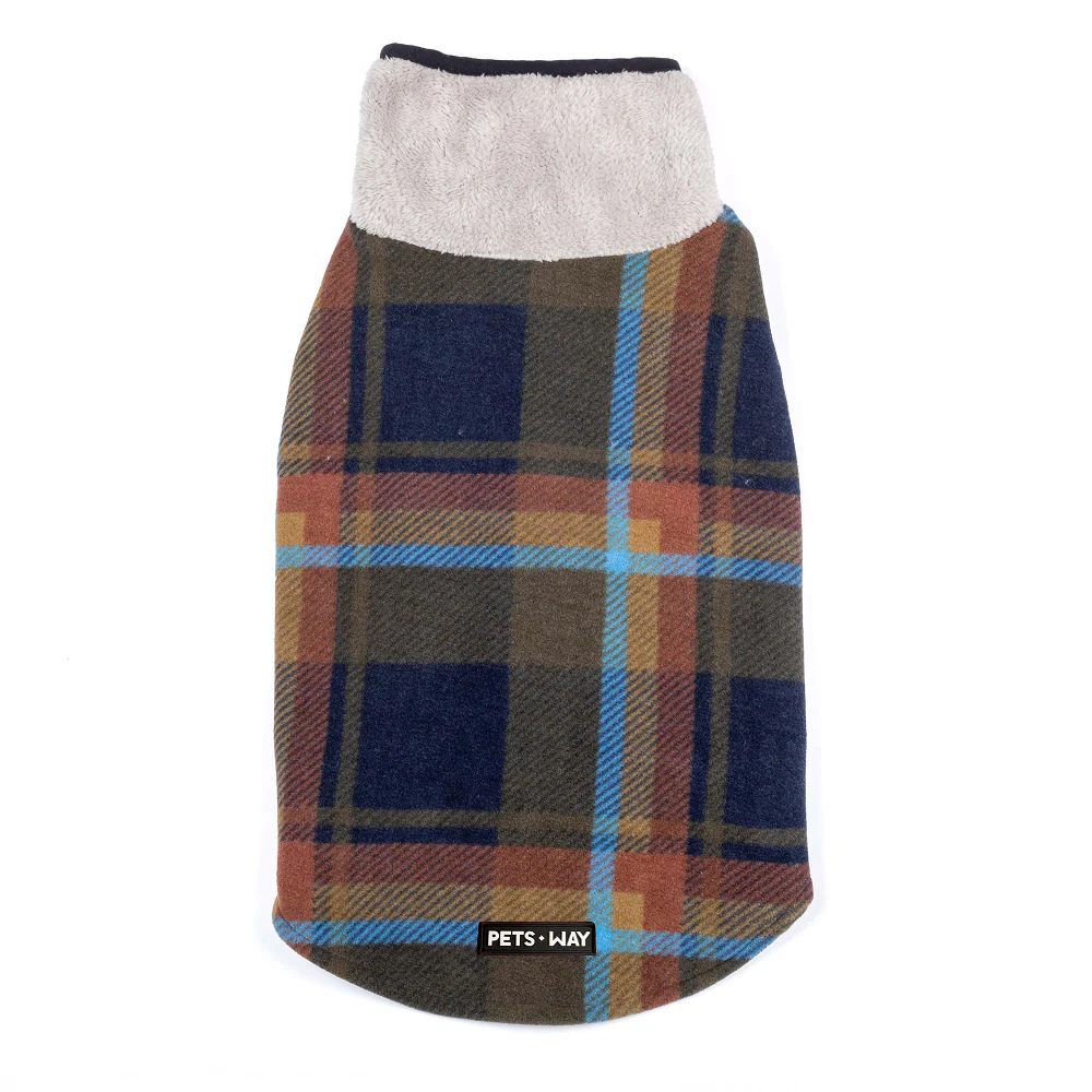 Pets Way Checks Winter Jacket for Dogs - Image 2