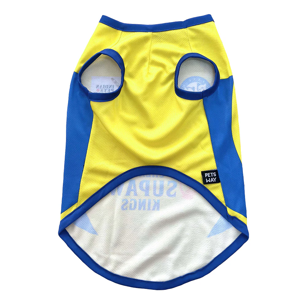 Pets Way Chennai Supaw Kings Team Jersey Vest for Dogs | Indian Pet League - Image 7