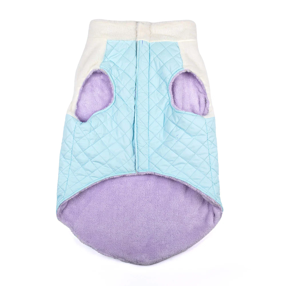 Pets Way Cozyquilt Winter Jacket for Dogs (Sky) - Image 4