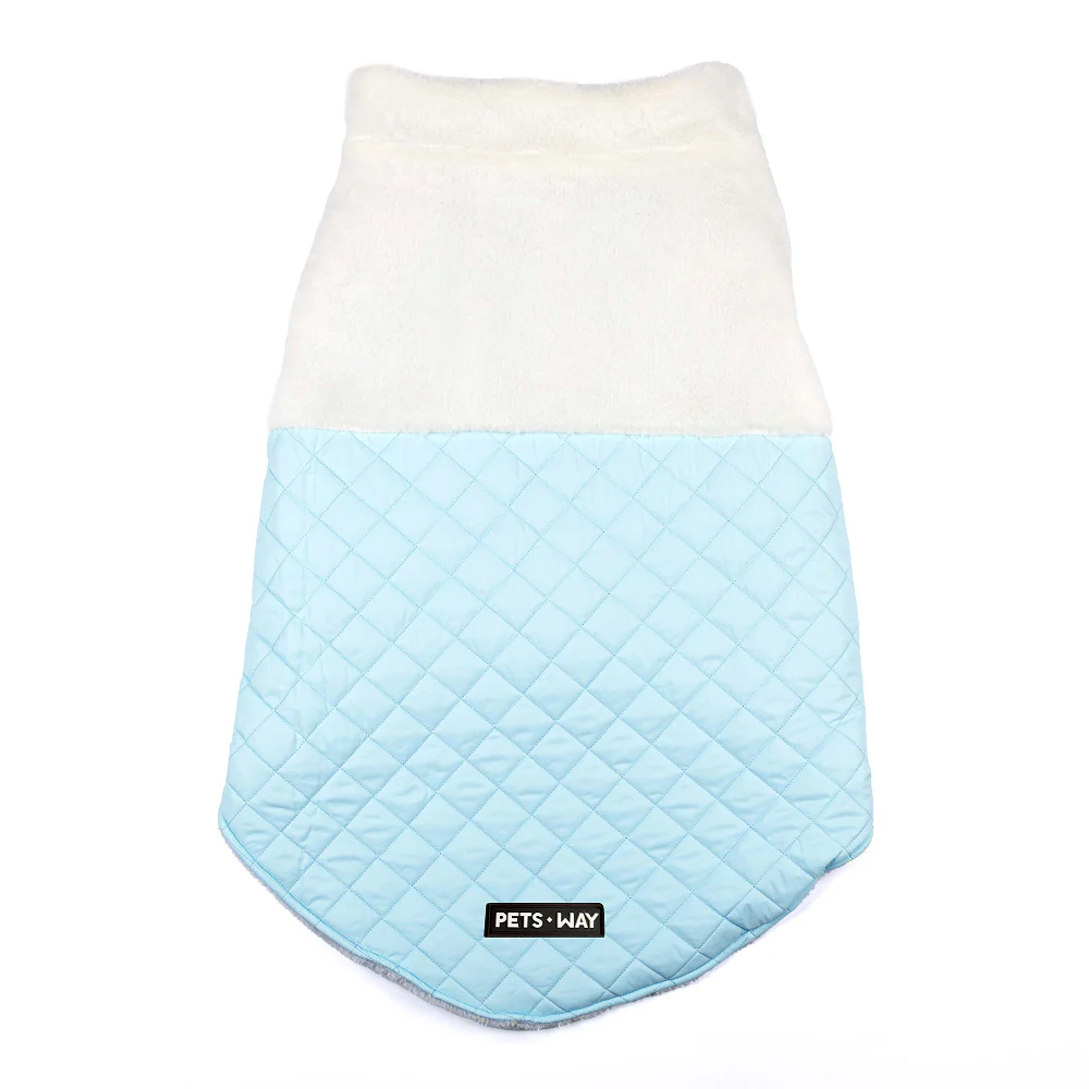 Pets Way Cozyquilt Winter Jacket for Dogs (Sky) - Image 6
