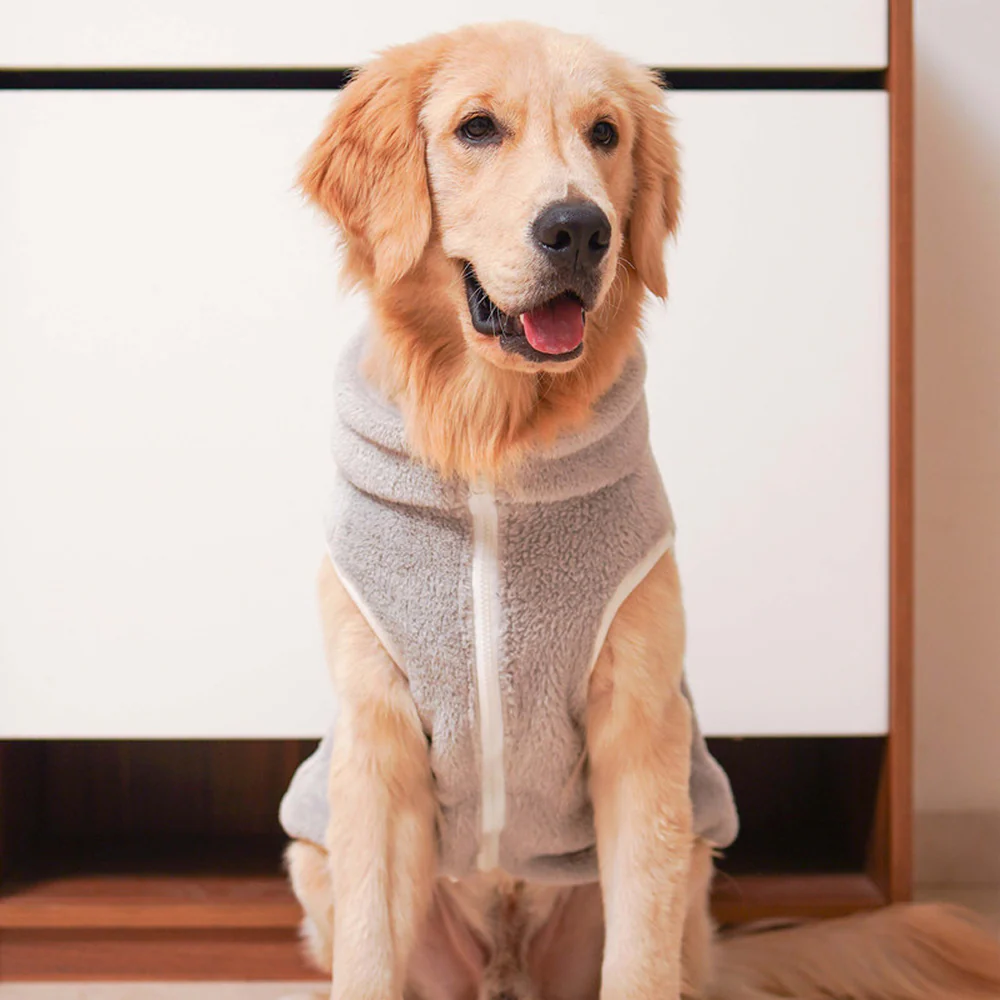 Pets Way Crazy Fur Winter Jacket for Dogs (Ash) - Image 8