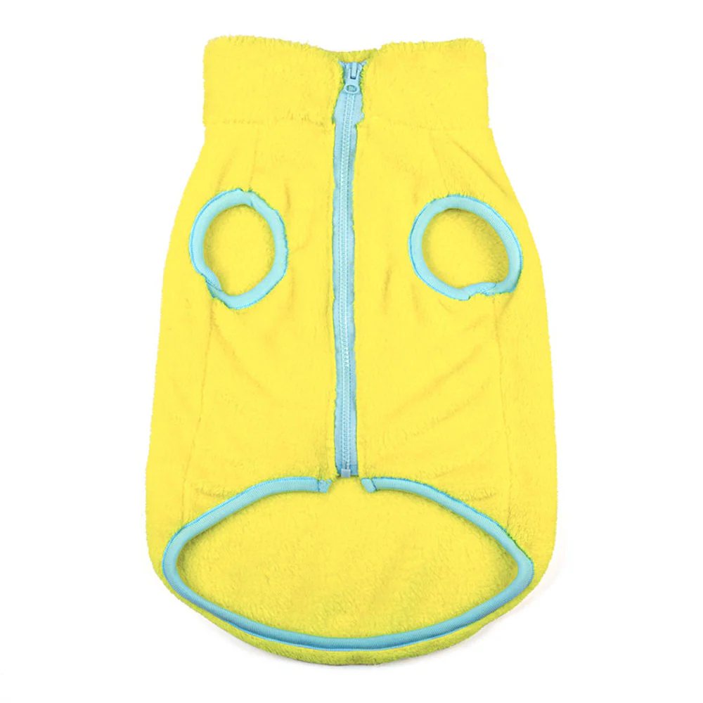 Pets Way Crazy Fur Winter Jacket for Dogs (Yellow) - Image 4