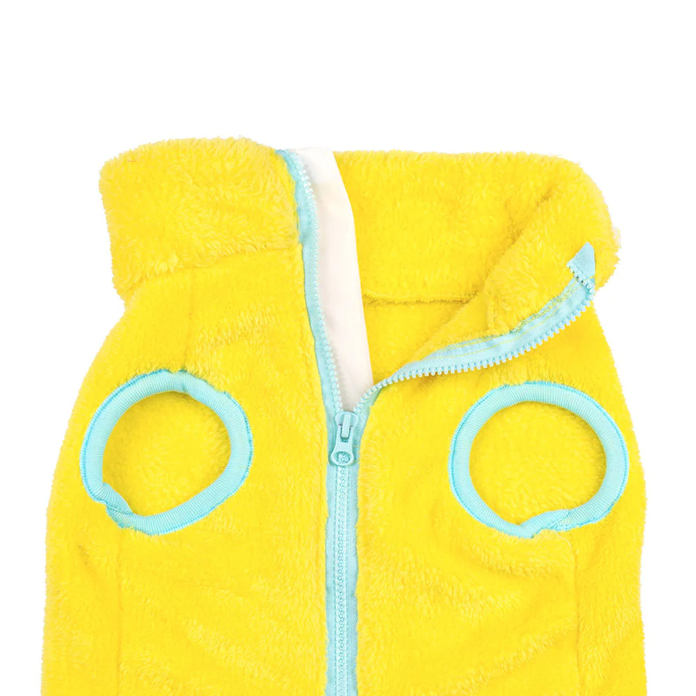 Pets Way Crazy Fur Winter Jacket for Dogs (Yellow) - Image 7