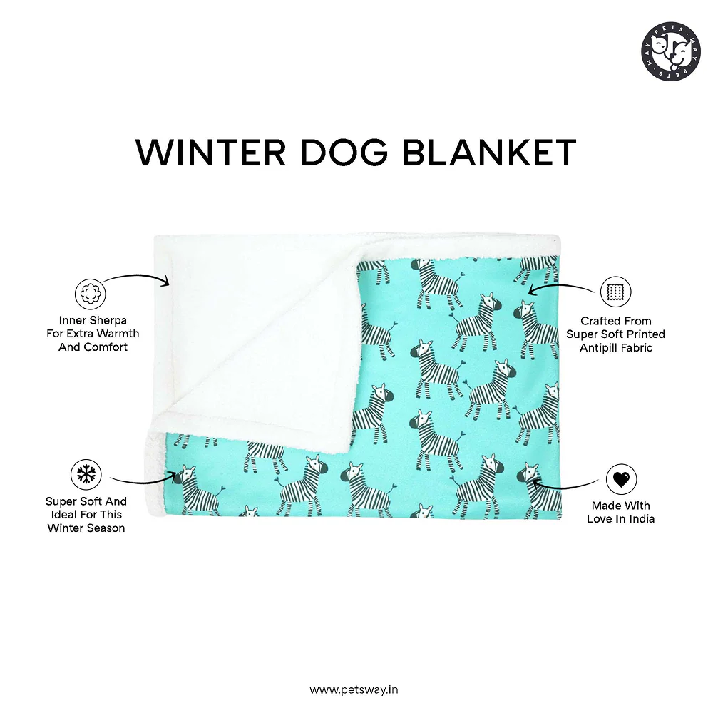 Pets Way Crystal Ultra Soft Winter Blanket for Dogs - Image 3