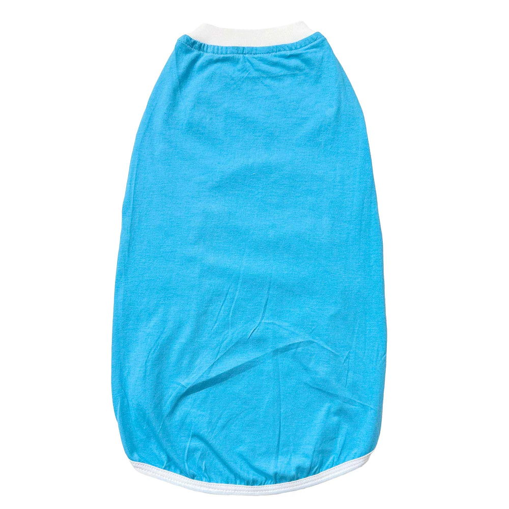 Pets Way Dive In Stripes Tshirt for Cat (Ocean) - Image 4