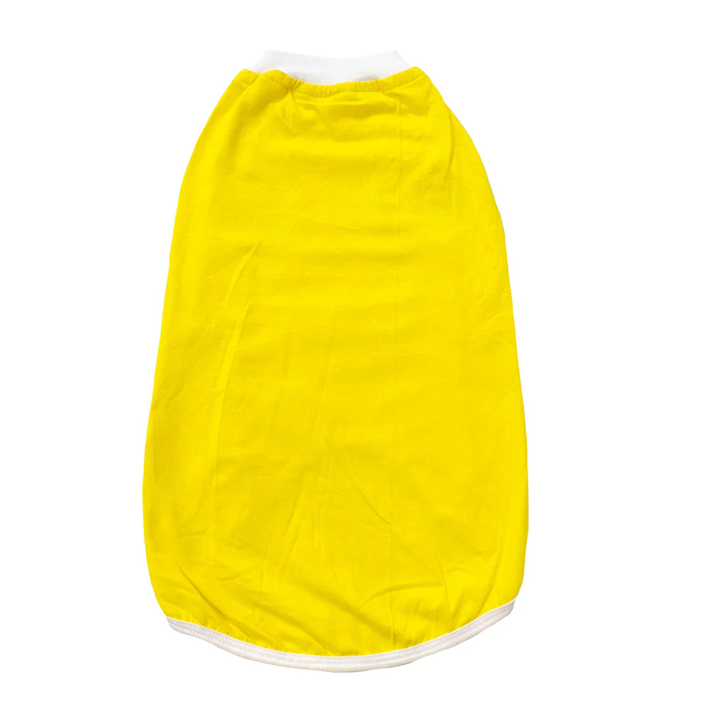 Pets Way Dive In Stripes Tshirt for Cat (Yellow) - Image 3