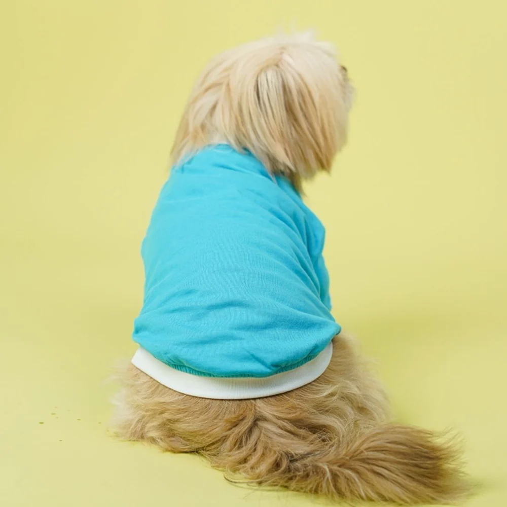 Pets Way Dive In Stripes Tshirt for Dogs (Ocean) - Image 4