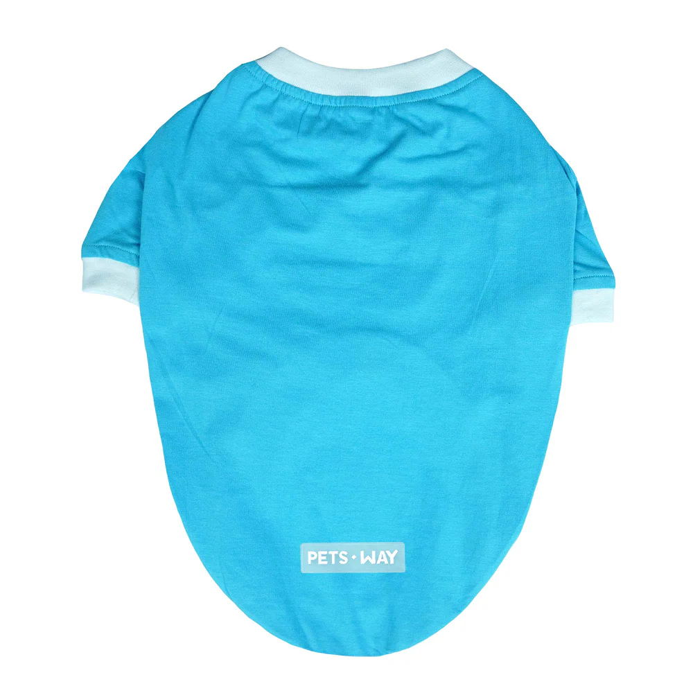 Pets Way Dive In Stripes Tshirt for Dogs (Ocean) - Image 7