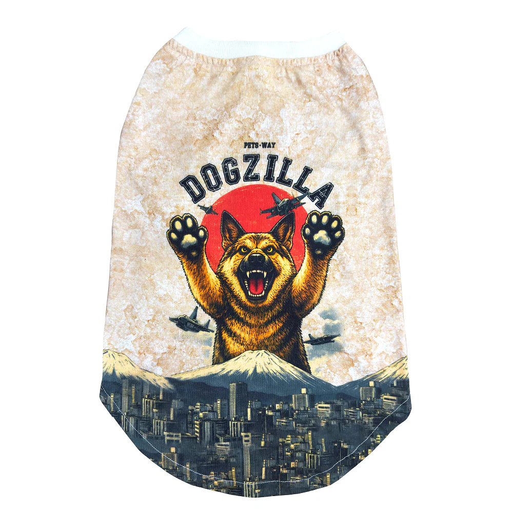 Pets Way Dogzilla Tshirt for Dogs - Image 2