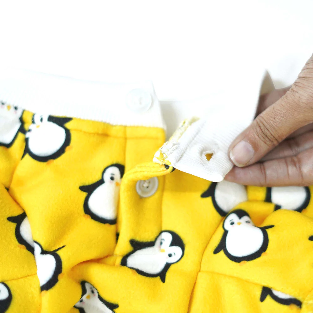 Pets Way Foxwagen Winter Sweatshirts for Dogs (Yellow) - Image 5