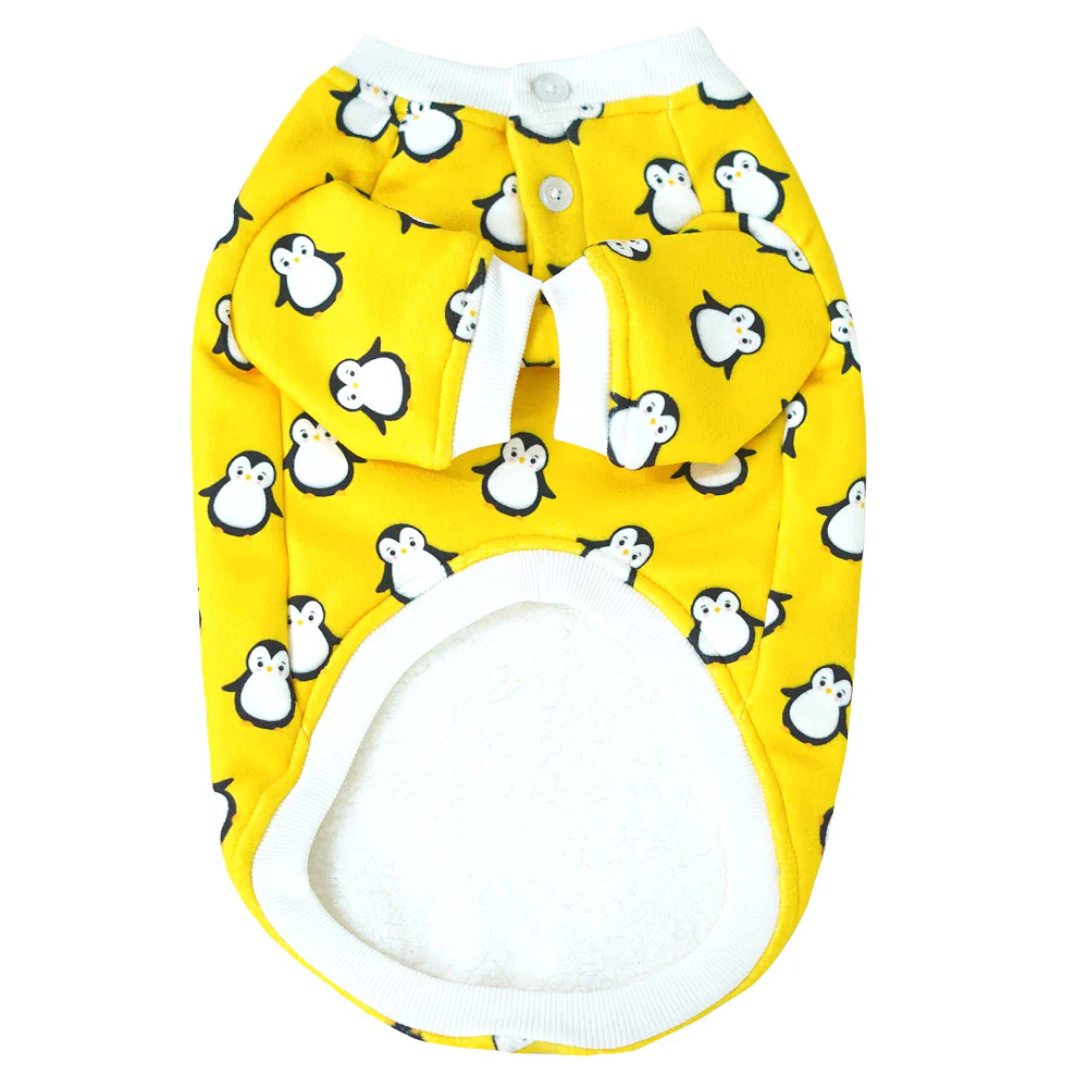 Pets Way Foxwagen Winter Sweatshirts for Dogs (Yellow) - Image 6