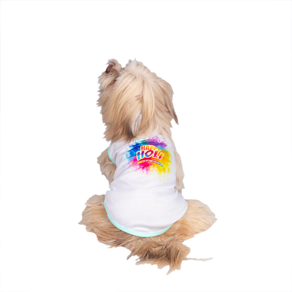 Pets Way Holi Vest for Dogs (White) - Image 2