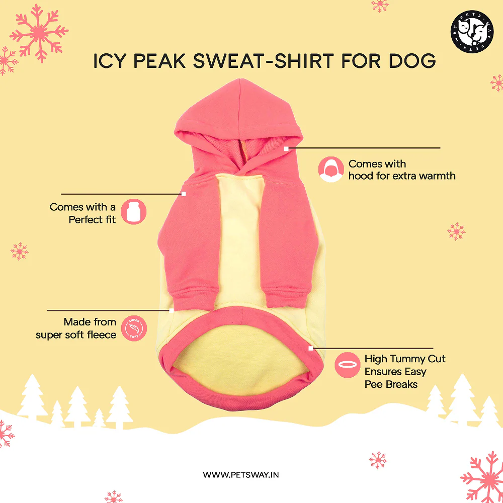 Pets Way Icy Peak Winter Sweatshirt for Dogs (Mint) - Image 3
