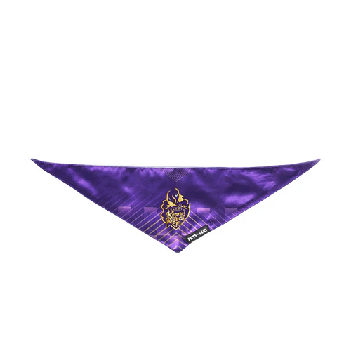 Pets Way Kolkata Kennel Riders IPL Bandana for Dogs and Cats (Purple) | Indian Pet League - Image 4
