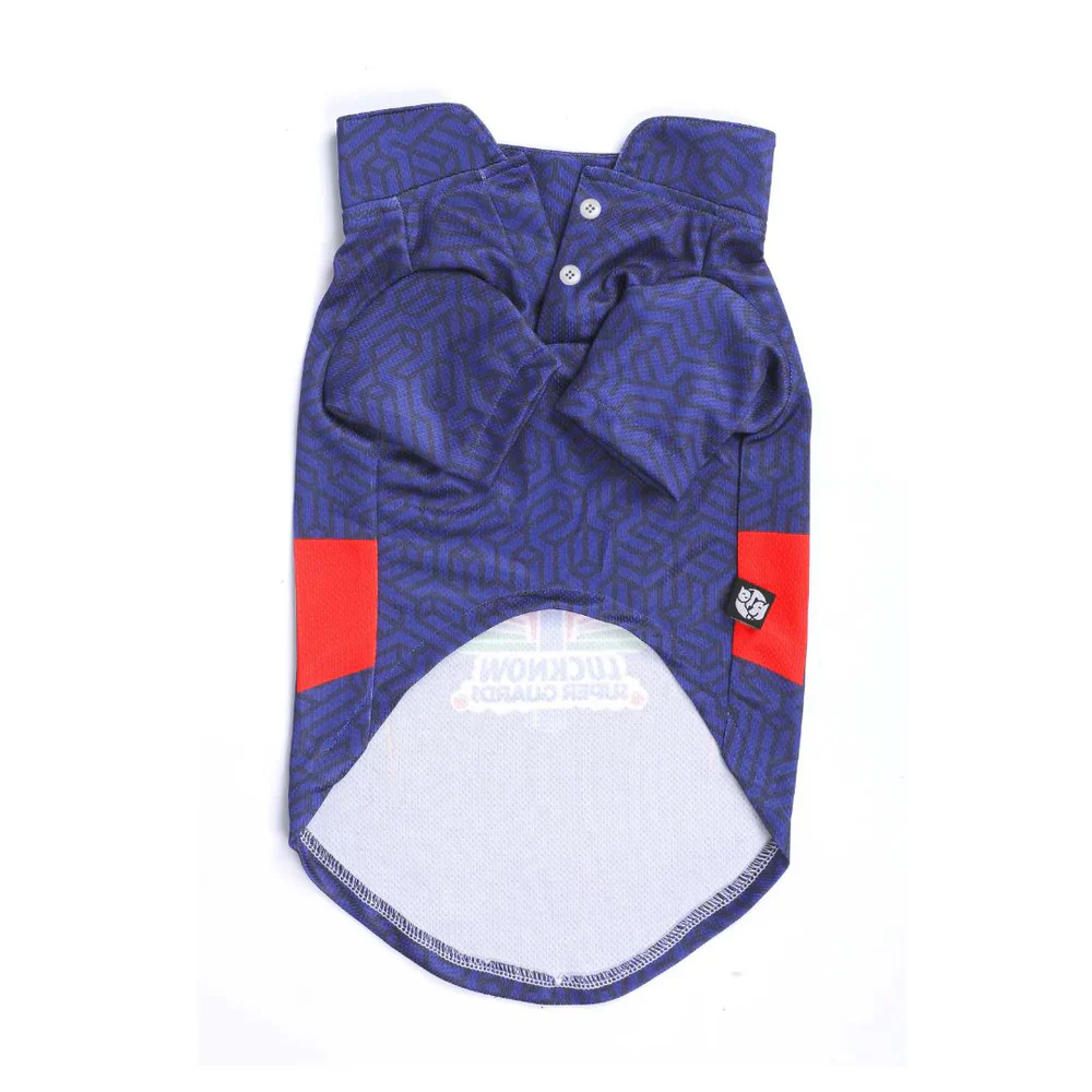 Pets Way Lucknow Super Guards IPL Jersey for Dogs and Cats (Blue)| Indian Pet League - Image 4