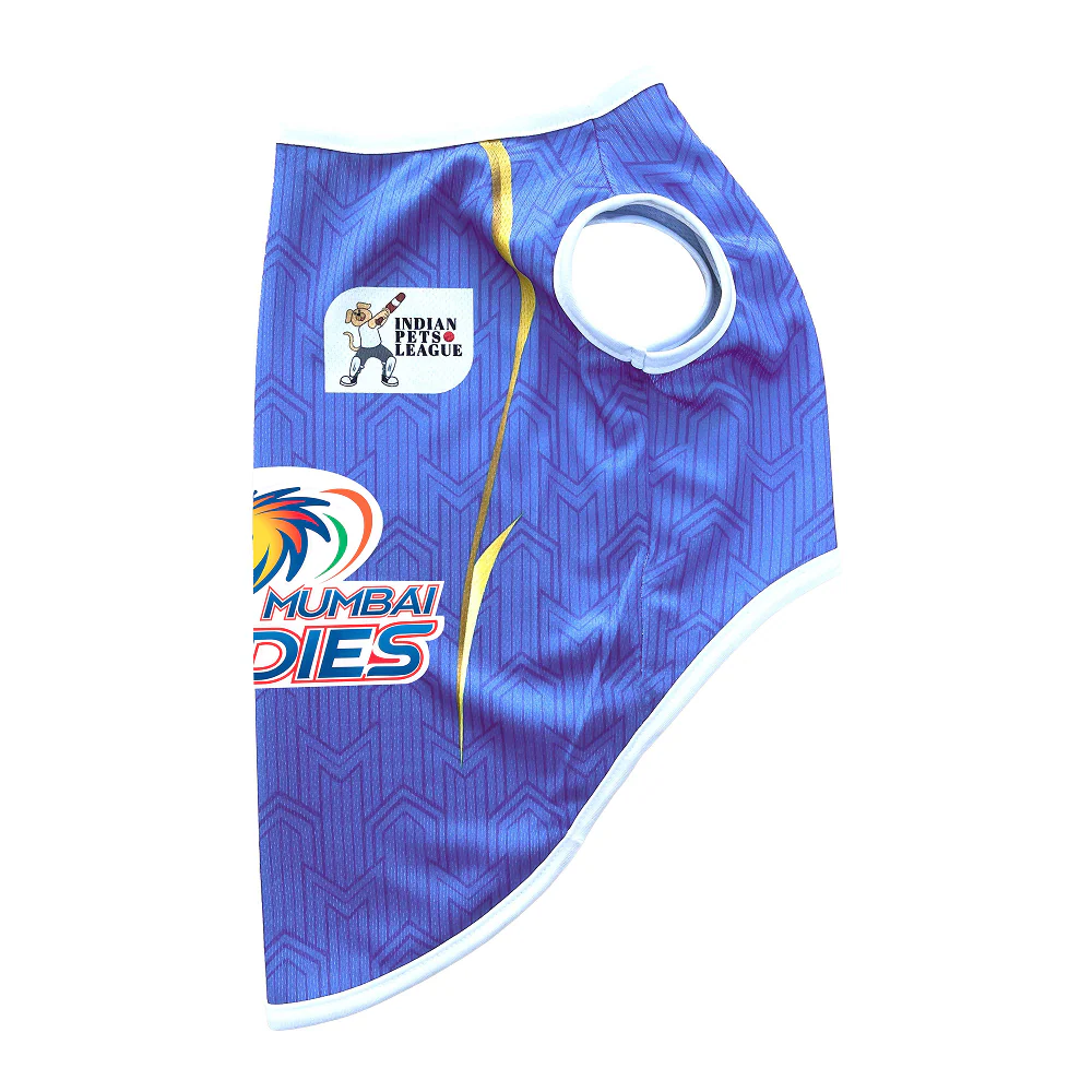 Pets Way Mumbai Indies Team Jersey Vest for Dogs | Indian Pet League - Image 6